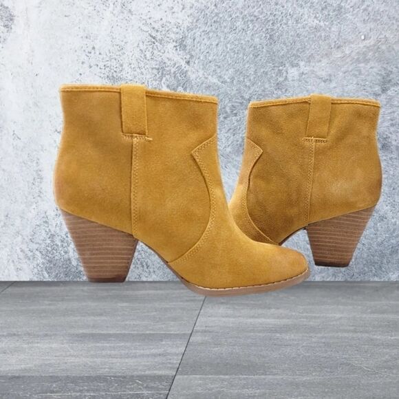 NEW Splendid Erin Suede Ankle Boots 7.5 - Picture 2 of 11